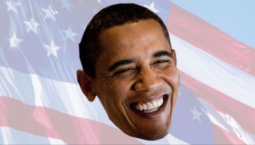 Obama happy